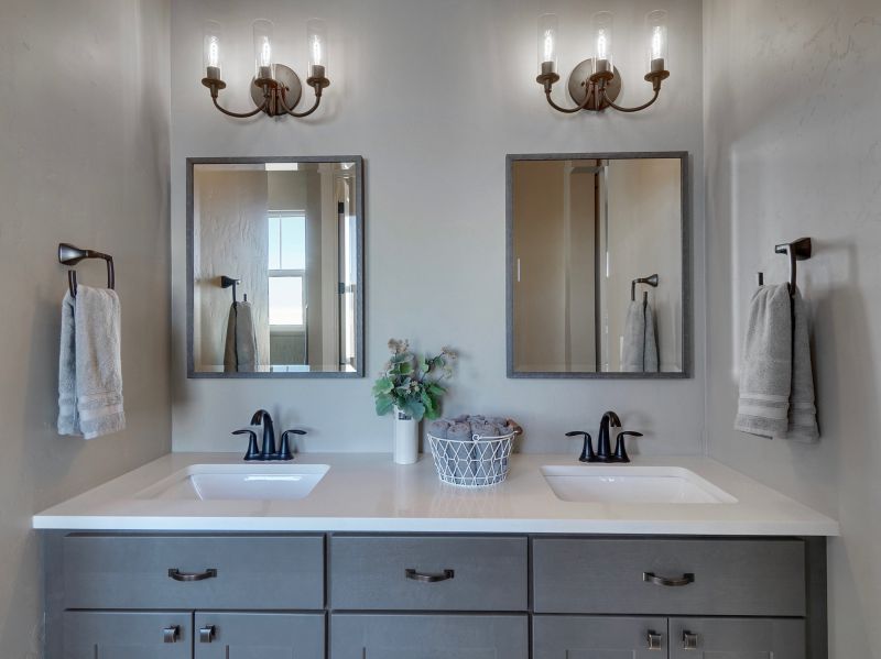 Elegant Mirrors and Vanities