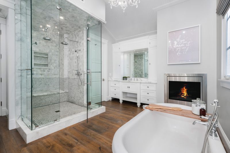 Elegant Shower Walls
