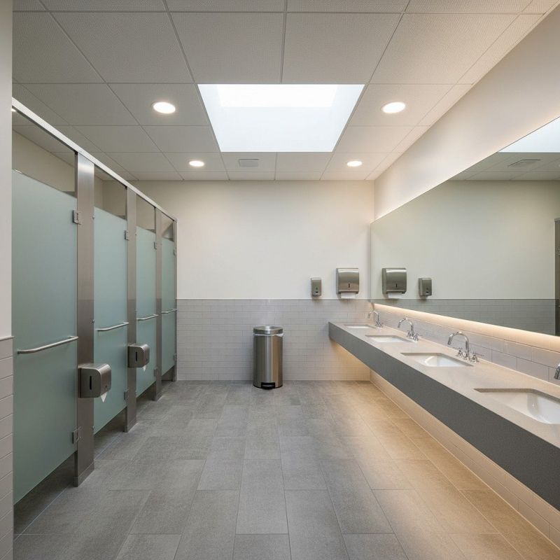 Industrial Bathroom Renovation detail