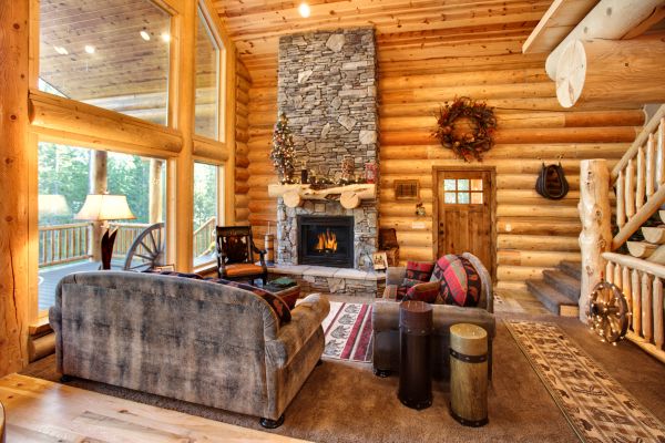 Log Home Renovation in Akron