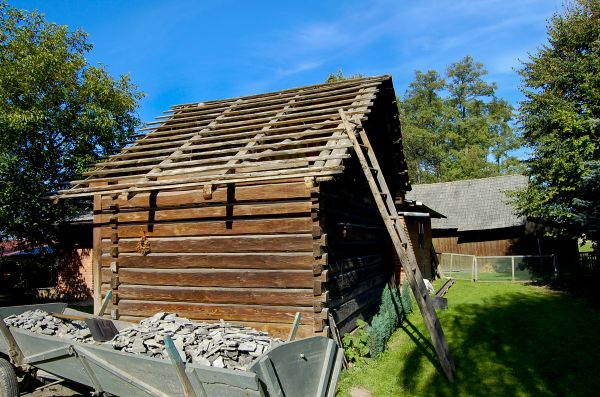 Log Cabin Renovation in Akron